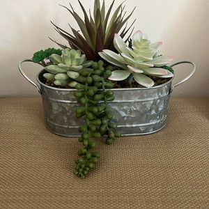 Mainstays  6.8” artificial potted succulents